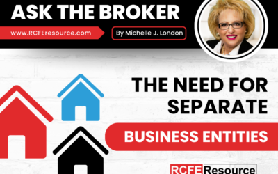 THE NEED FOR SEPARATE BUSINESS ENTITIES